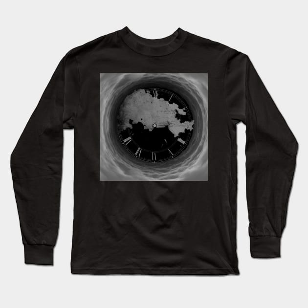 Clock and clouds Long Sleeve T-Shirt by rolffimages